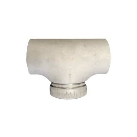 Industrial Choice Weld by Weld by Groove Tee Sch 10 SS304 8 inch GVW-T-8-W-W-G-S10S4